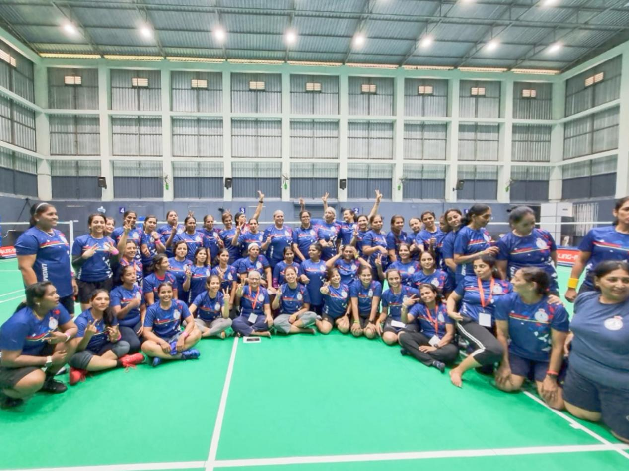 Passionate Shooting of the First Women's Badminton Masters of India Lingmei